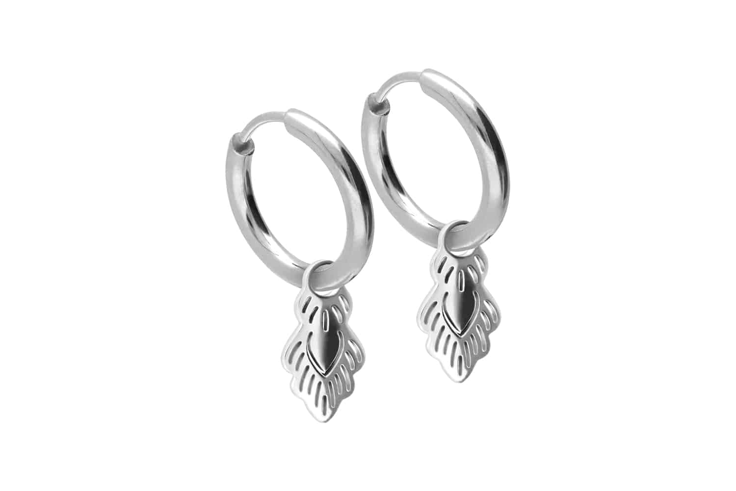 Chirurgenstahl Ohrclicker Creolen ORIENTALISCHES DESIGN von Piercingline